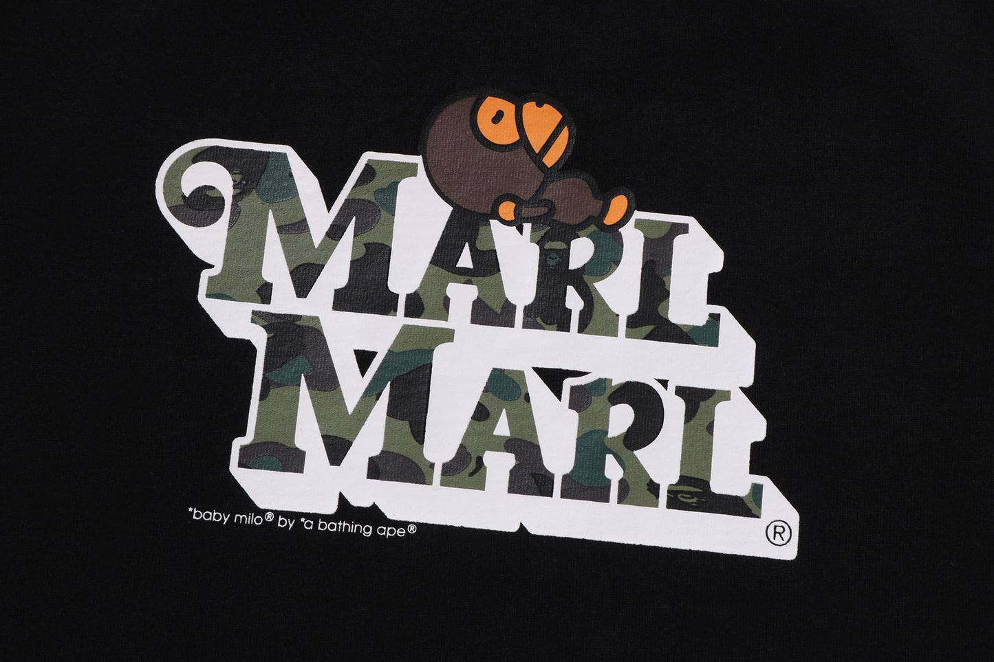 BAPE BAPE X MARLMARL 1ST CAMO BABY MILO TEE