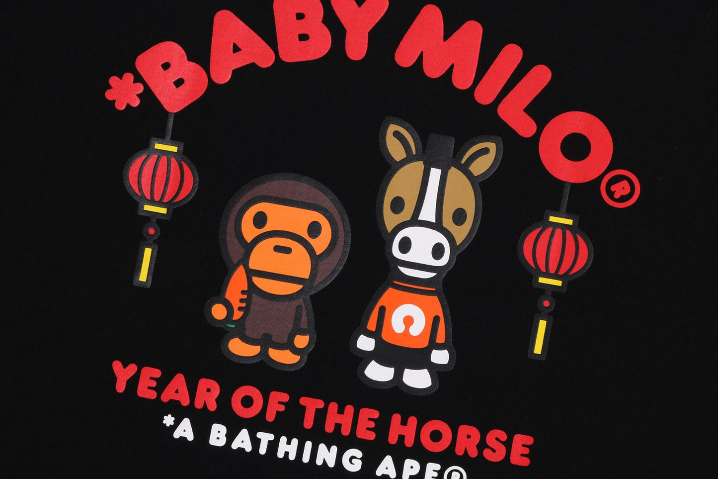 BAPE YEAR OF THE HORSE BABY MILO TEE