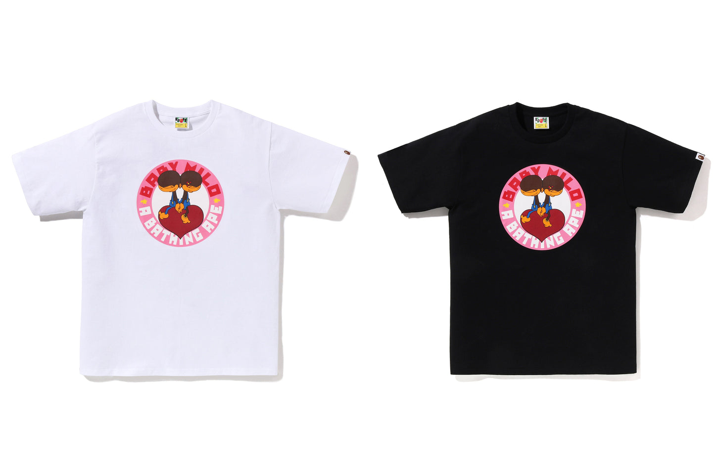 BAPE HEART BABY MILO TEE