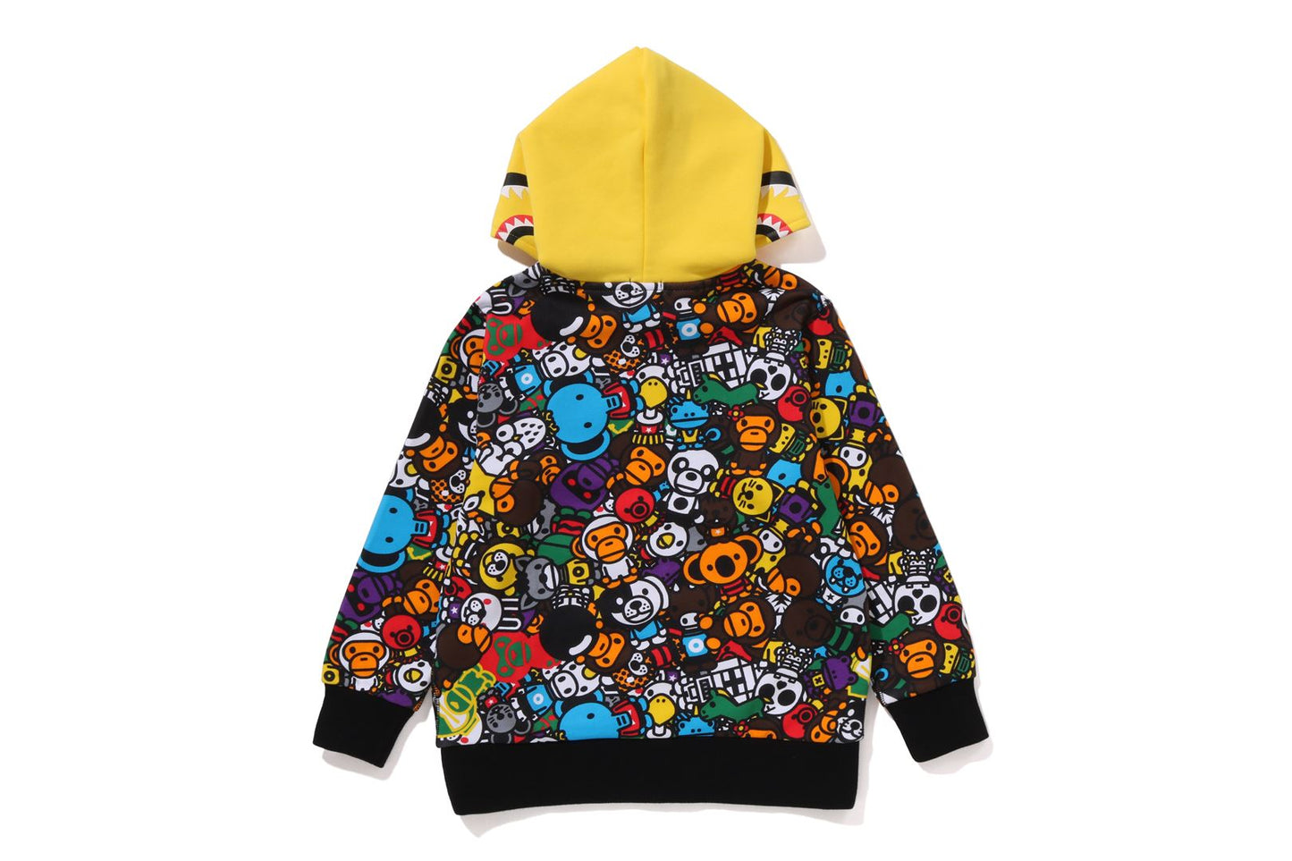 BAPE MILO ALL SAFARI SHARK ZIP HOODIE