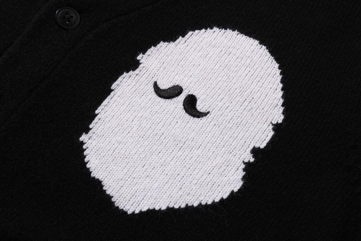 BAPE SWEATER KNIT CABLE CARDIGAN