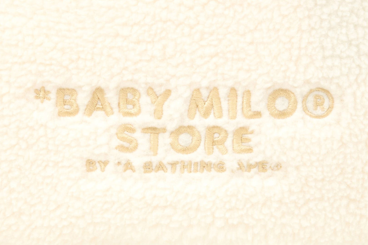BAPE BABY MILO 人造毛大托特包