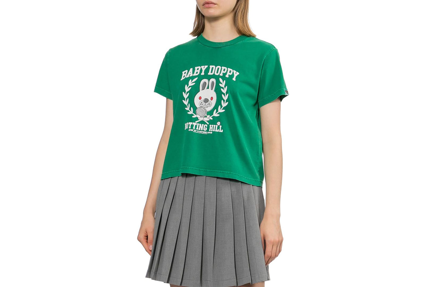 BAPE BABY DOPPY PRINTED PIGMENT DYE TEE