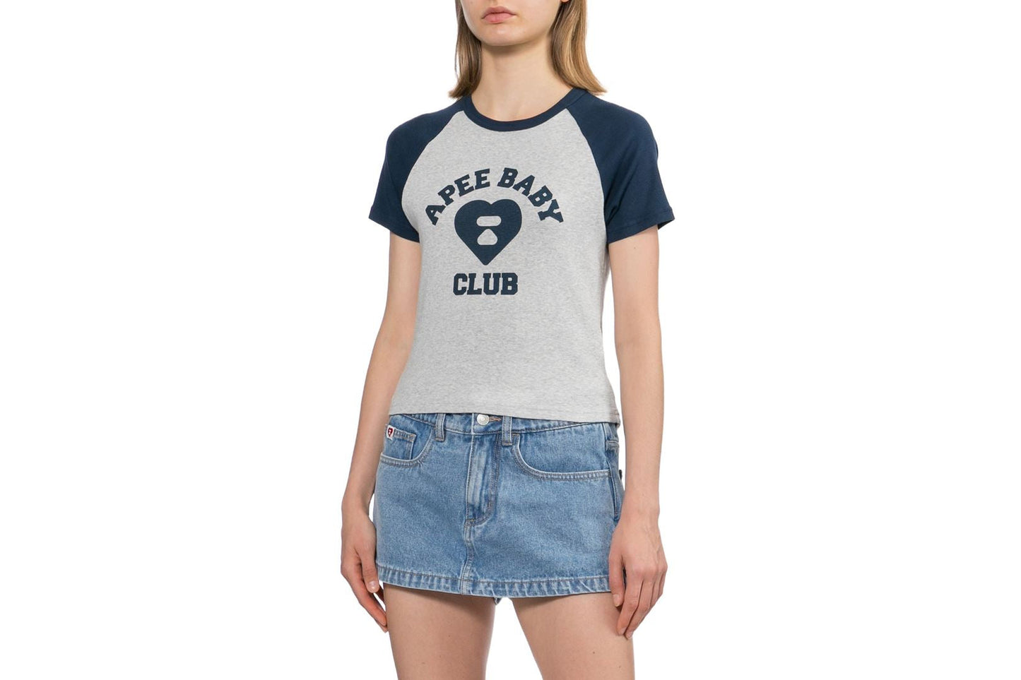BAPE APEE PRINT RAGLAN TEE