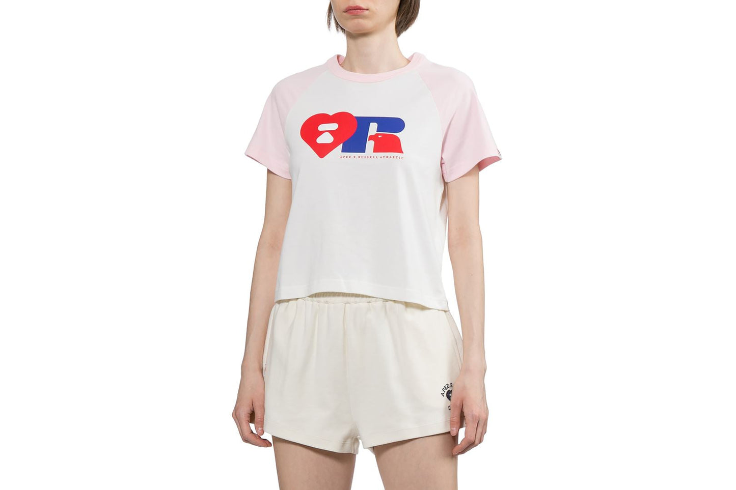 BAPE APEE X RUSSELL 拉格蘭袖T恤