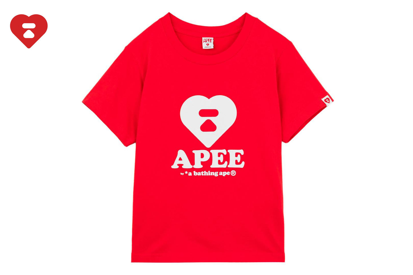 BAPE APEE LOGO 印刷 T 恤 #2
