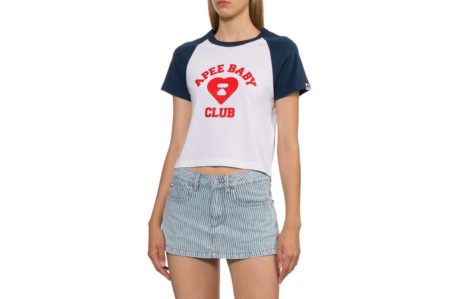 BAPE APEE BABY PRINT RAGLAN TEE