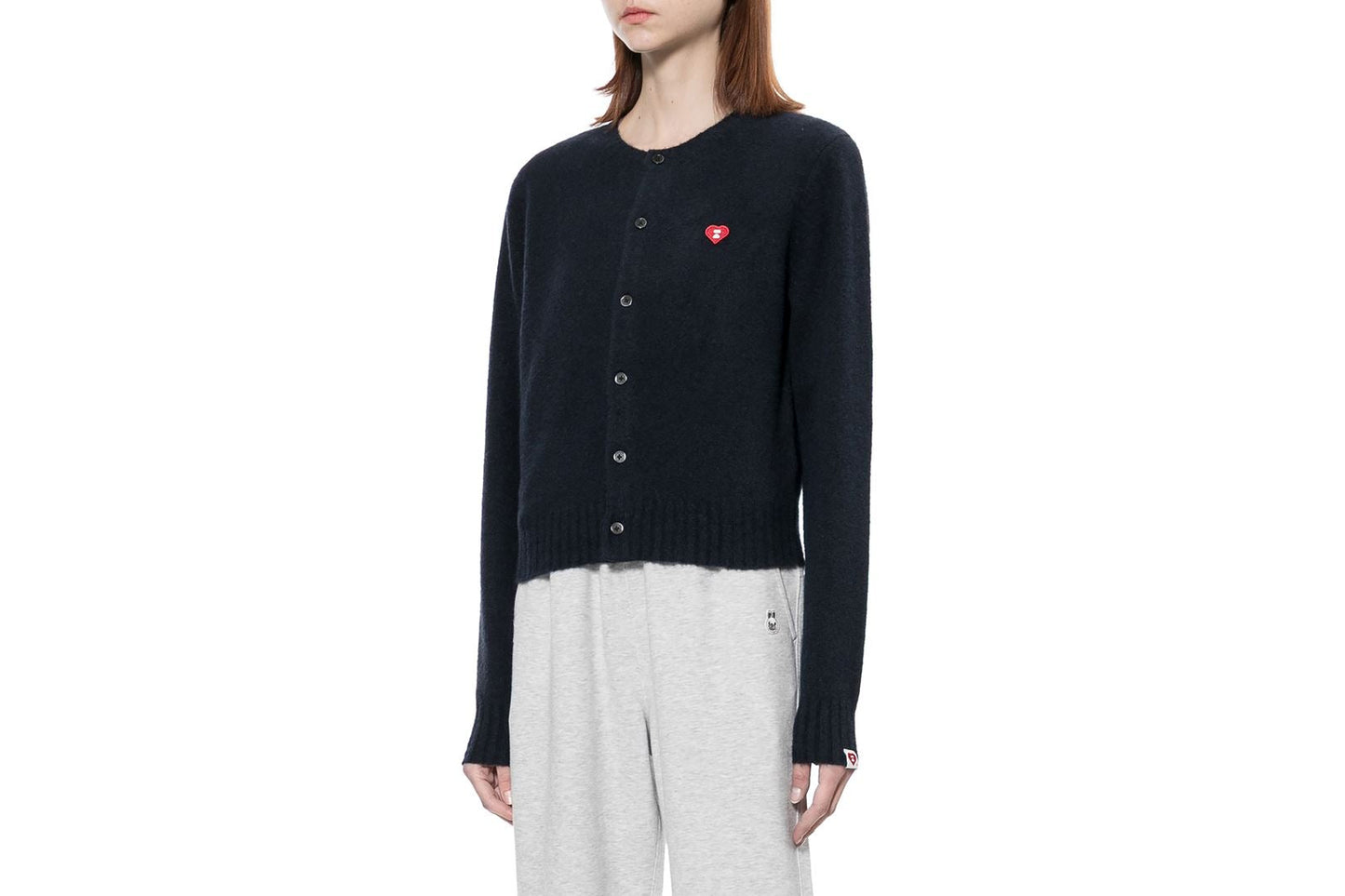 BAPE HEART BADGE CARDIGAN #2