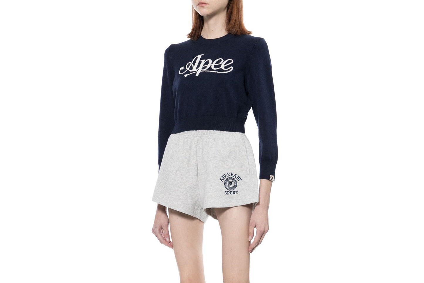 BAPE MID SLEEVES SWEATER