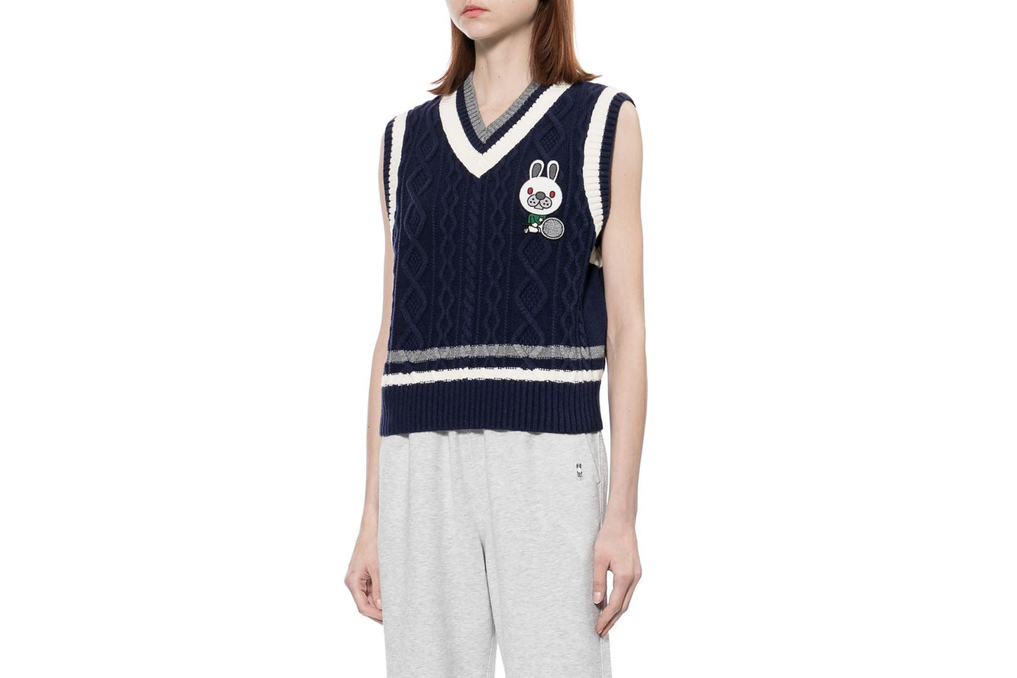 BAPE BABY DOPPY CABLE KNIT VEST