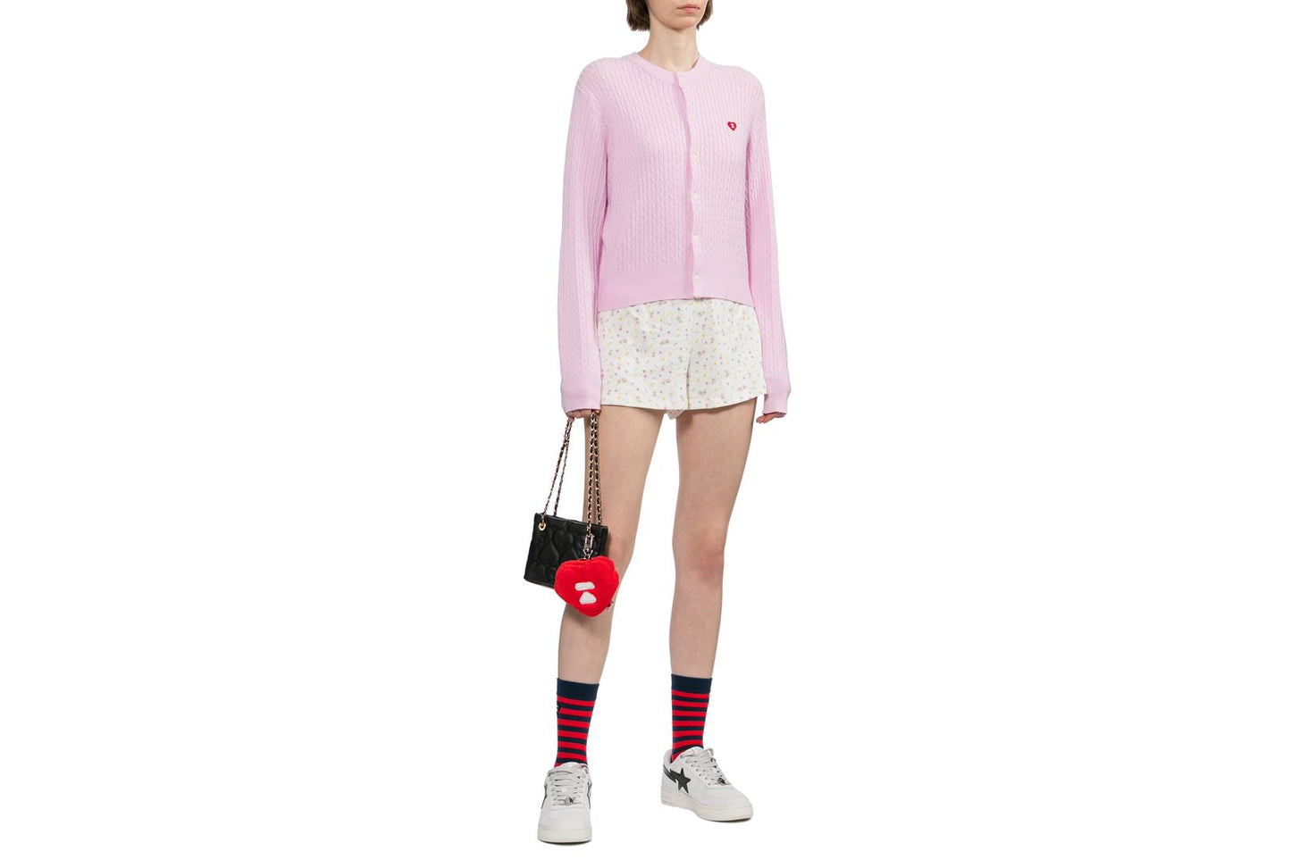 BAPE HEART BADGE CARDIGAN #3