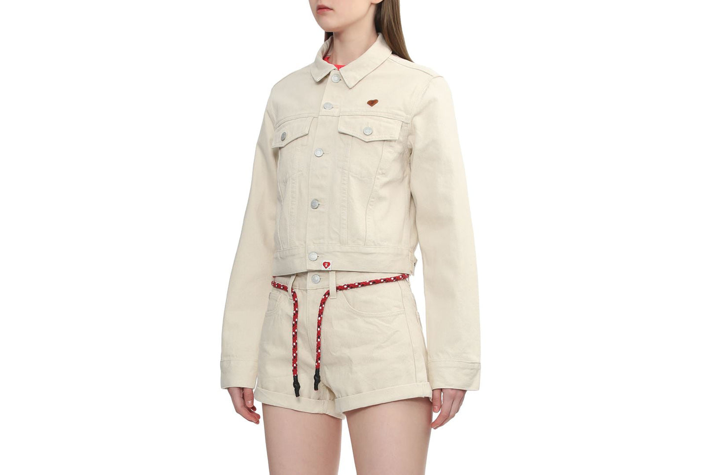 BAPE EMBOSSED DENIM JACKET #1