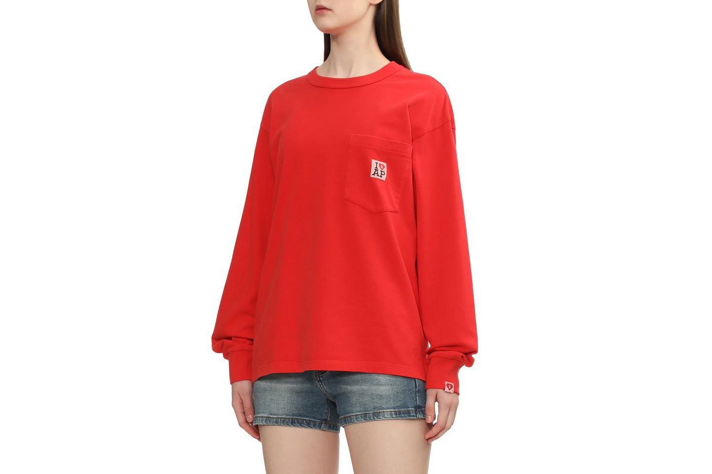 BAPE LONG SLEEVE POCKET T-SHIRT