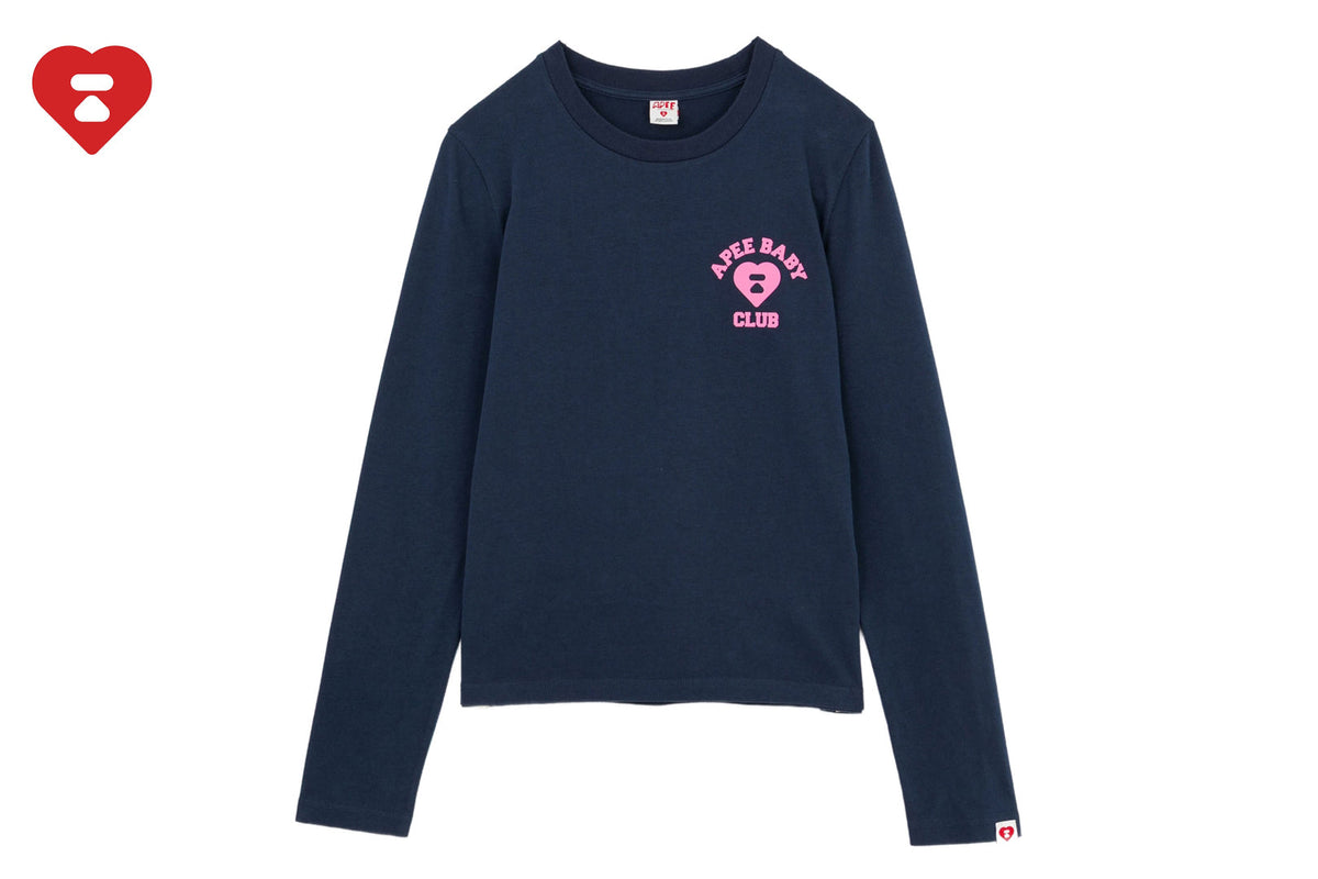 BAPE CAMO APEE BABY 印花長袖T恤 #1