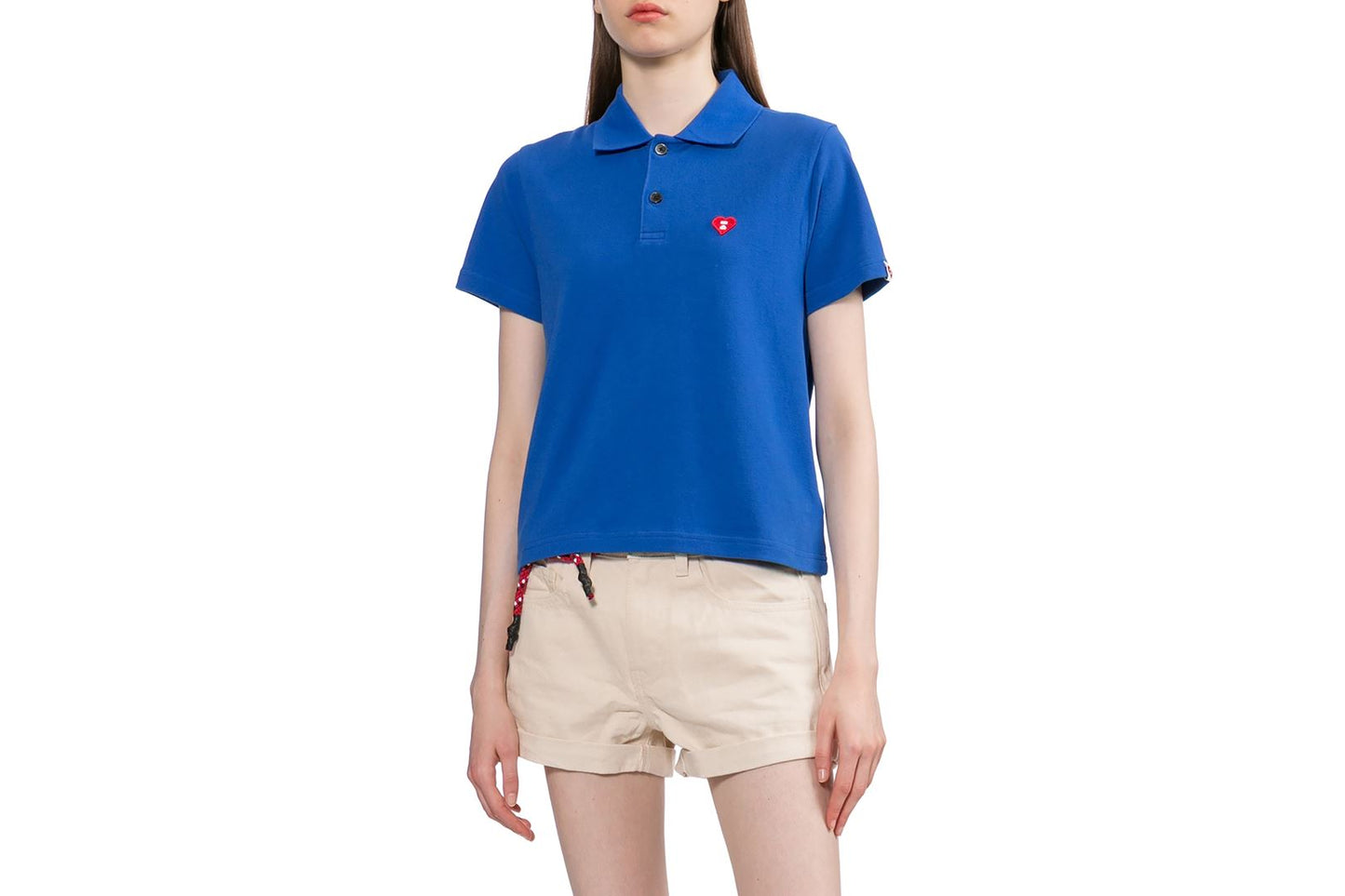 BAPE 心形徽章 Polo 衫