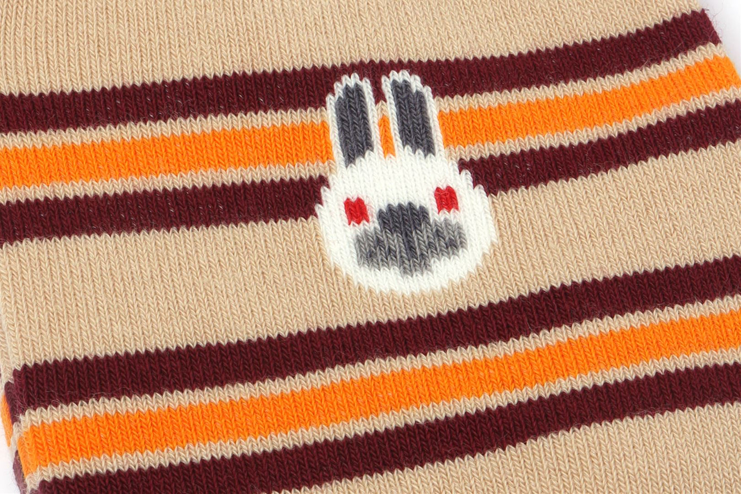 BAPE BABY DOPPY 刺繡徽章條紋襪