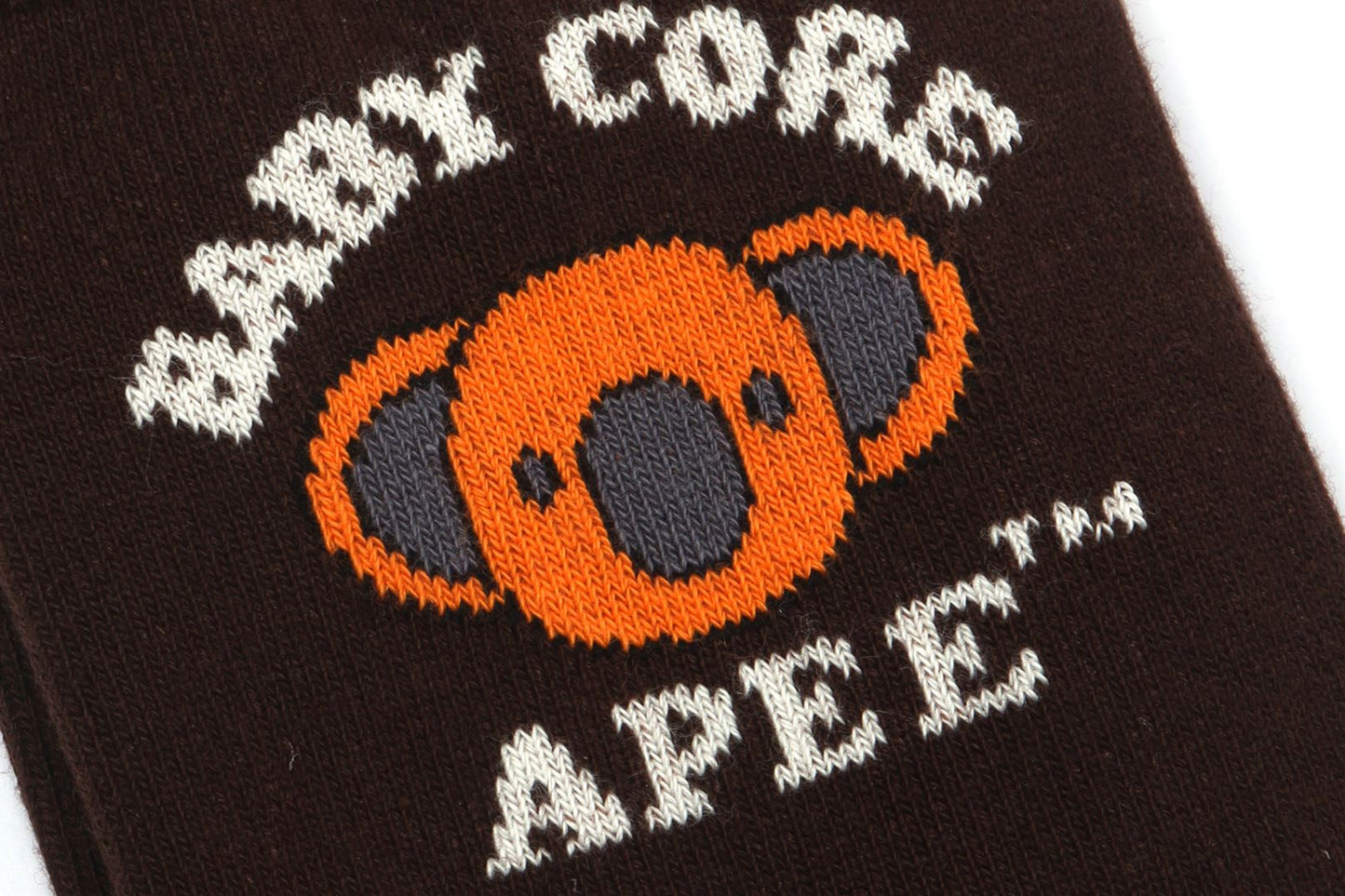 BAPE BABY CORE INTARSIA SOCKS #1