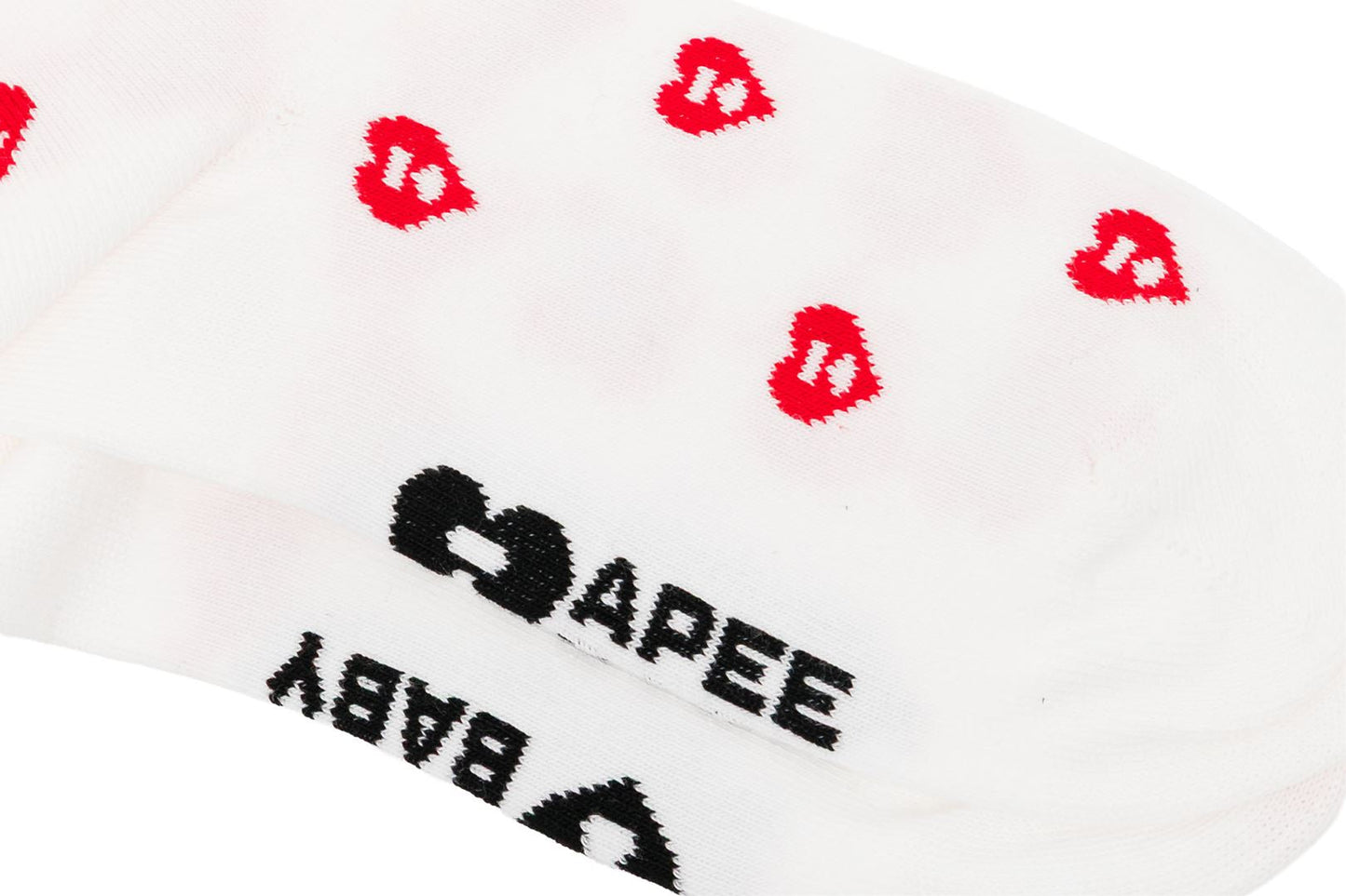 BAPE MONOGRAM INTARSIA SOCKS