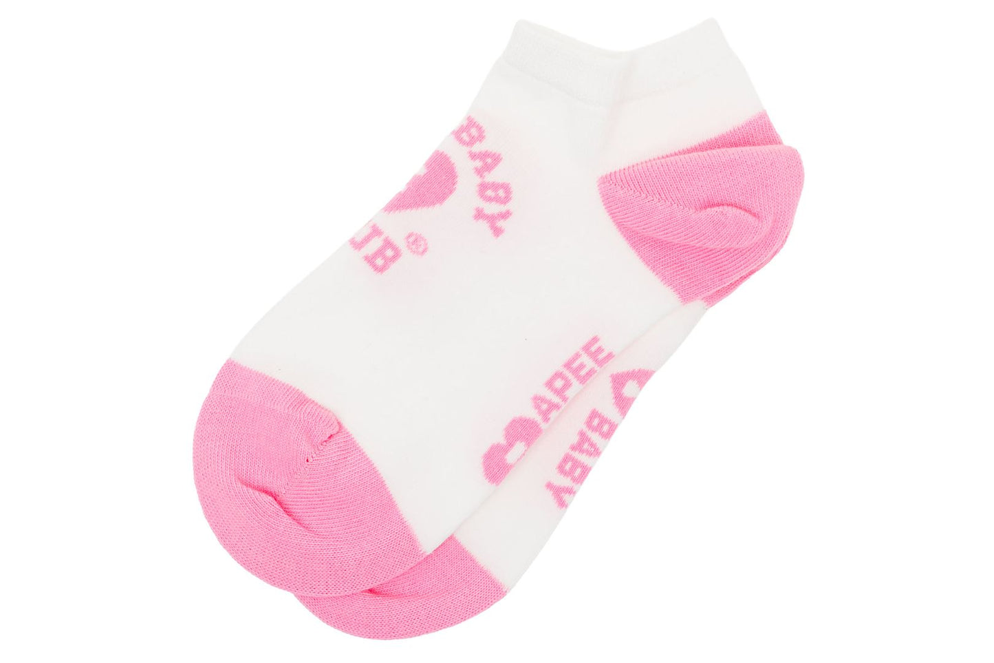 BAPE APEE LOGO INTARSIA ANKLE SOCKS