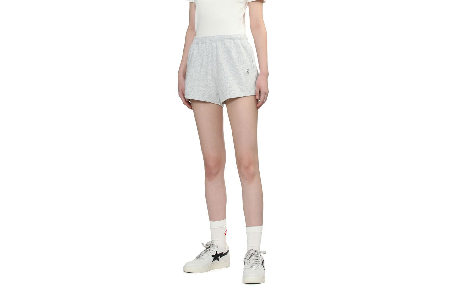 BAPE BABY DOPPY BADGE SWEAT SHORTS