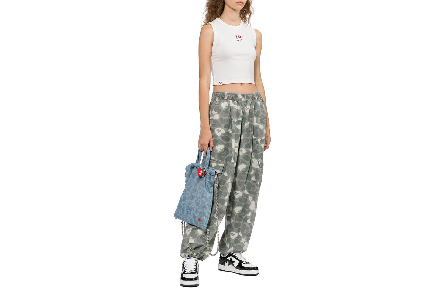 BAPE APEE LOGO 背心