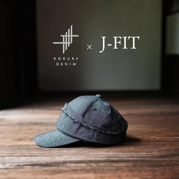 日本代購|OTOWA-BO-SHI 帽子 - KOKURA DENIM J-FIT CAP 小倉織牛仔帽|OTOWA-BO-SHI