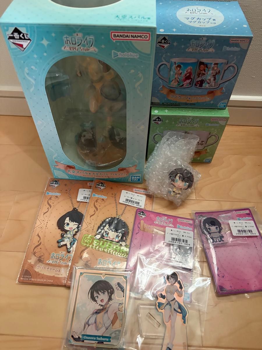 日本代購|Hololive 大空スバル 公仔、杯子 - RPG Style 大空スバル 公仔與杯子套裝|Paypayfleamarket.yahoo