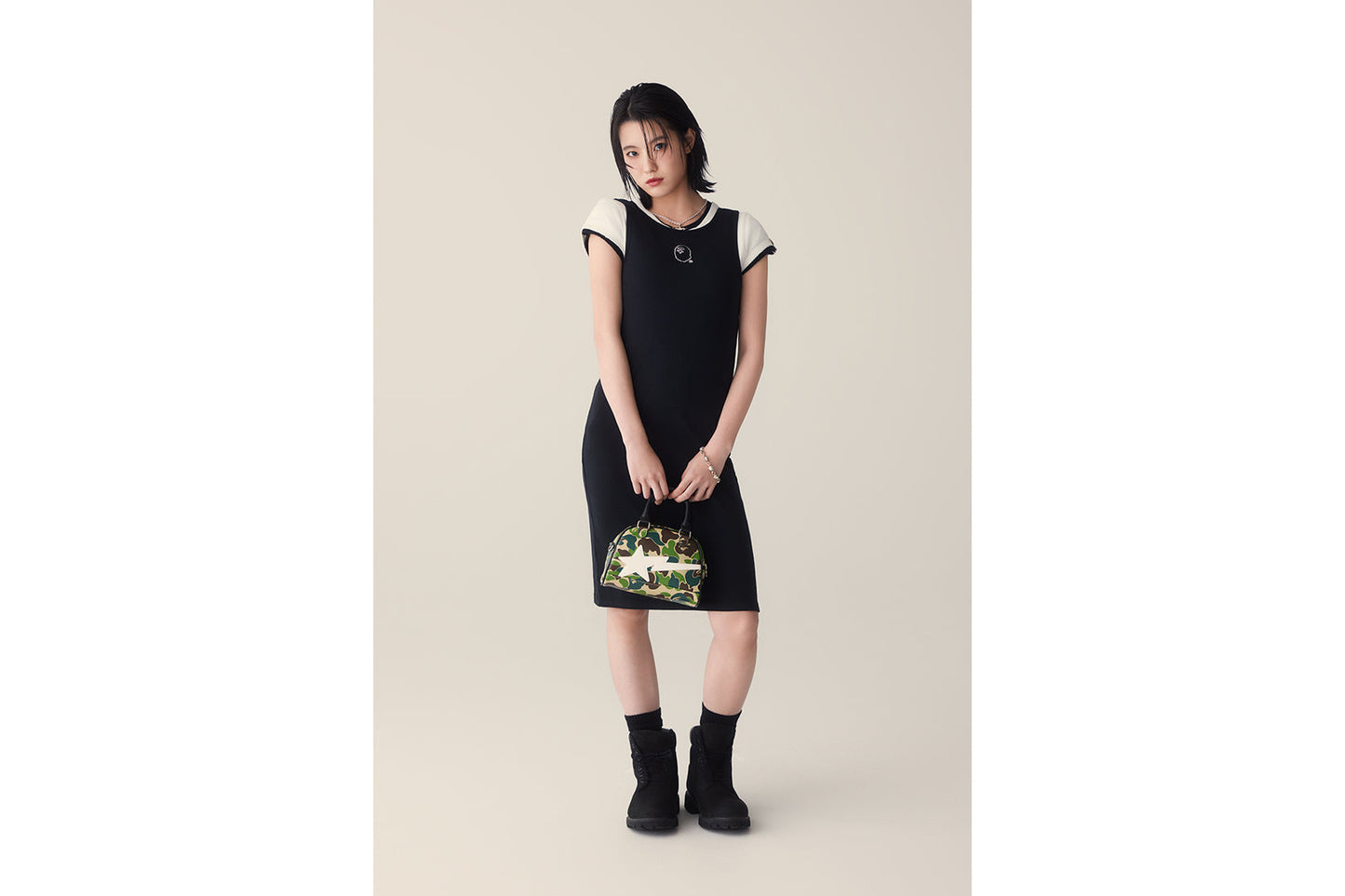 BAPE ABC CAMO MINI BOWLING BAG