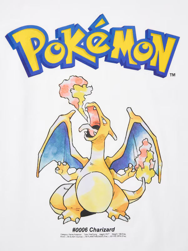 日本代購|UNIQLO T恤 - ポケモン 白色 T恤 XL|UNIQLO