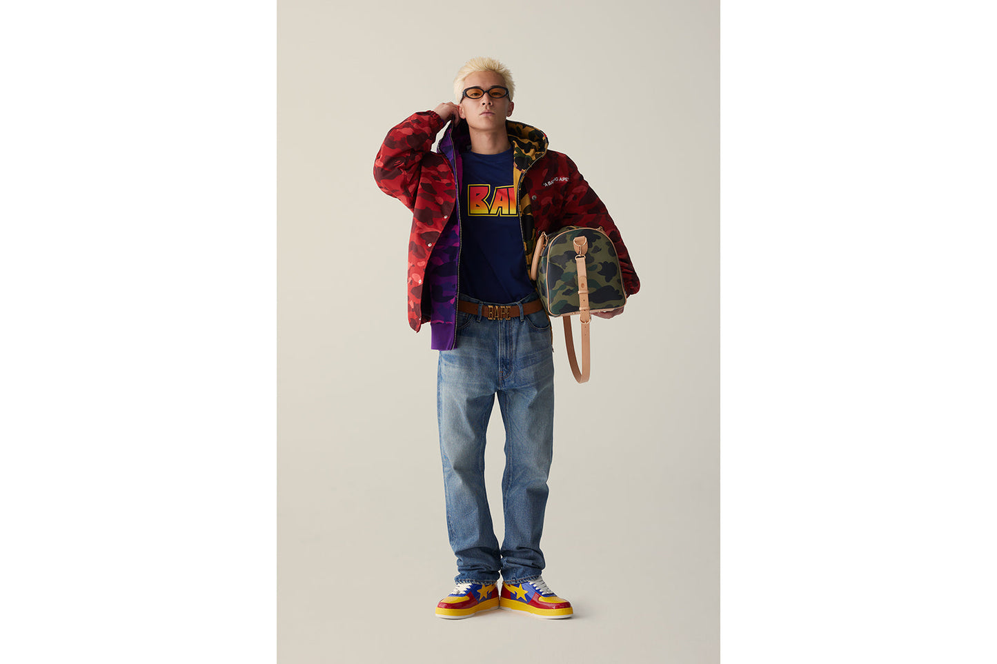 BAPE 1ST CAMO 波士頓包