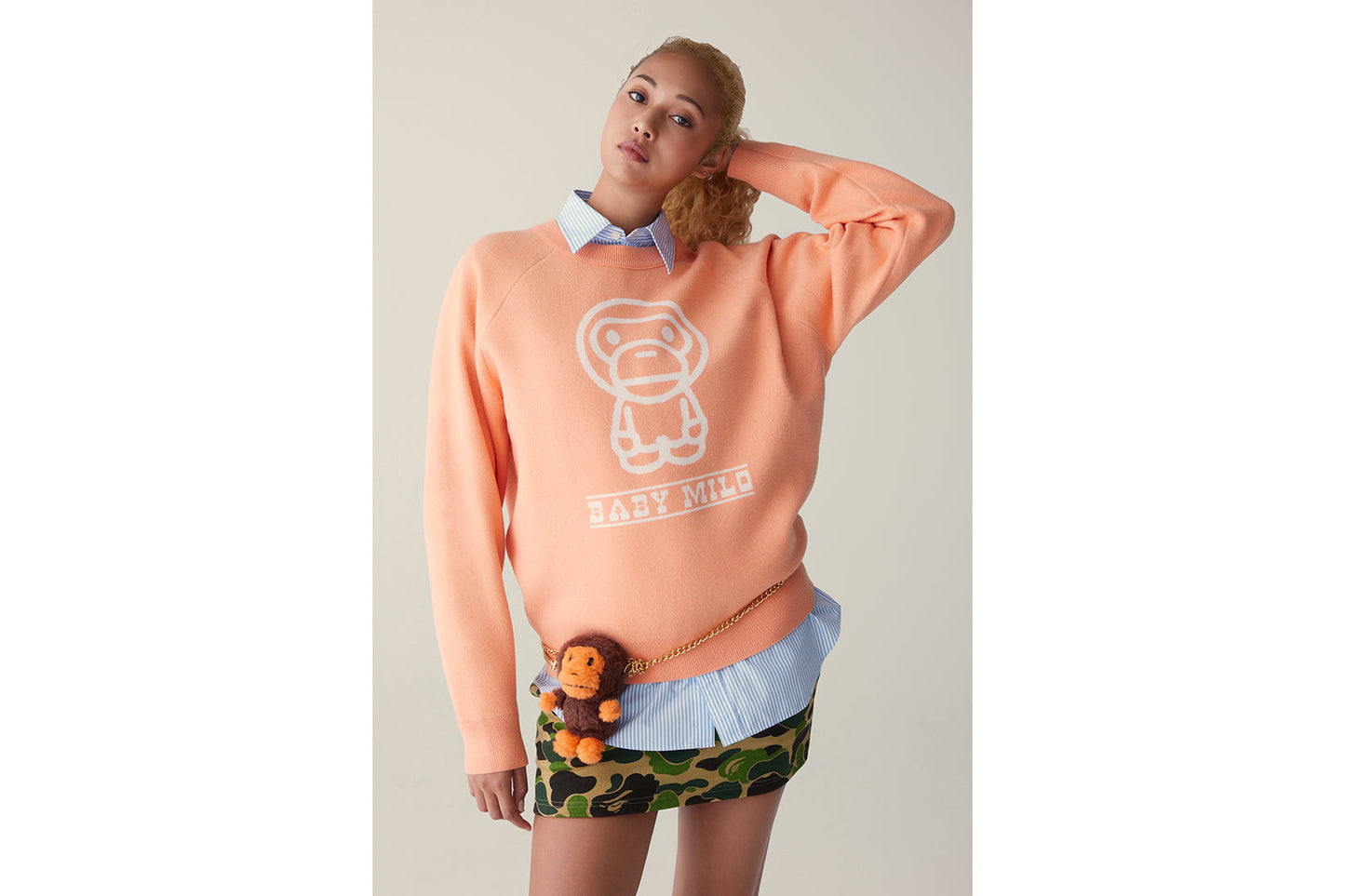 BAPE ABC CAMO 迷彩運動裙