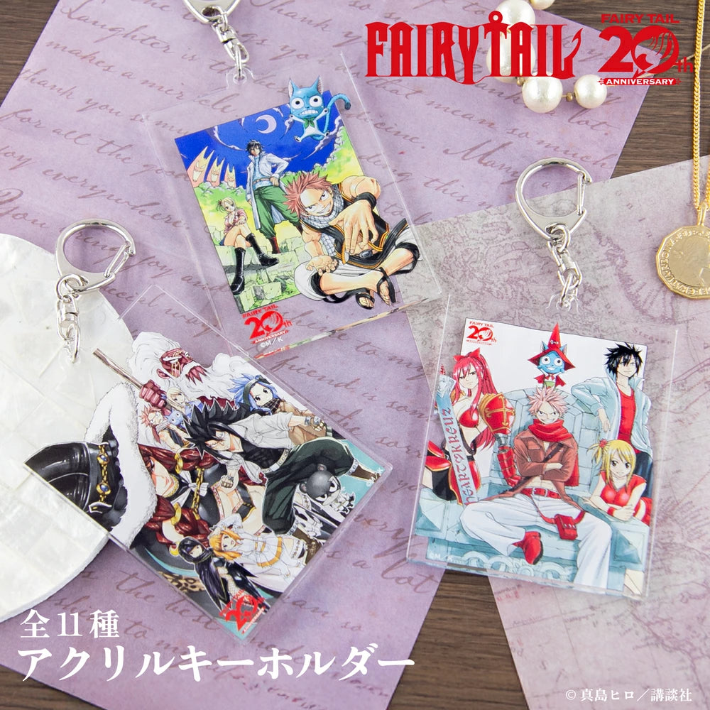 日本代購|good-select 【楽天市場】FAIRY TAIL 公認 原作 アクリル キーホルダー 全11種 クリアキーホルダー keychain 選べる 雑貨 グッズ イラスト 大人 子供 キッズ イラスト かわいい:グッドセレクトストアー【11.デザインK】|樂天
