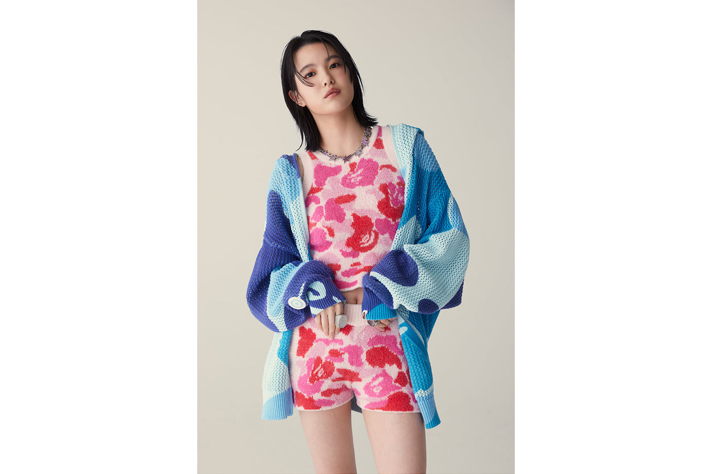 BAPE ABC CAMO 毛巾提花短褲