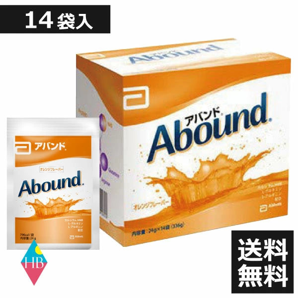 日本代購|健康亮 營養補助食品 - アバンド 橙味 14袋 HMB配合|樂天
