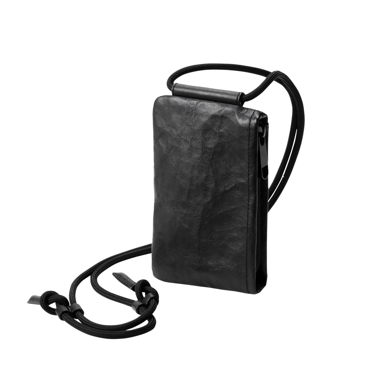 日本代購|ATTITU 包包 - LEATHER PHONE CROSSBODY 014 黑色|ATTITU
