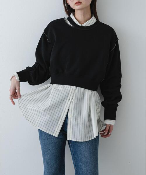 日本代購|SENSE OF PLACE by URBAN RESEARCH SENSE OF PLACE by URBAN RESEARCH トレーナー スウェット エリスリットスウェットトップ レディース【アイボリー / ONE】|ZOZOTOWN