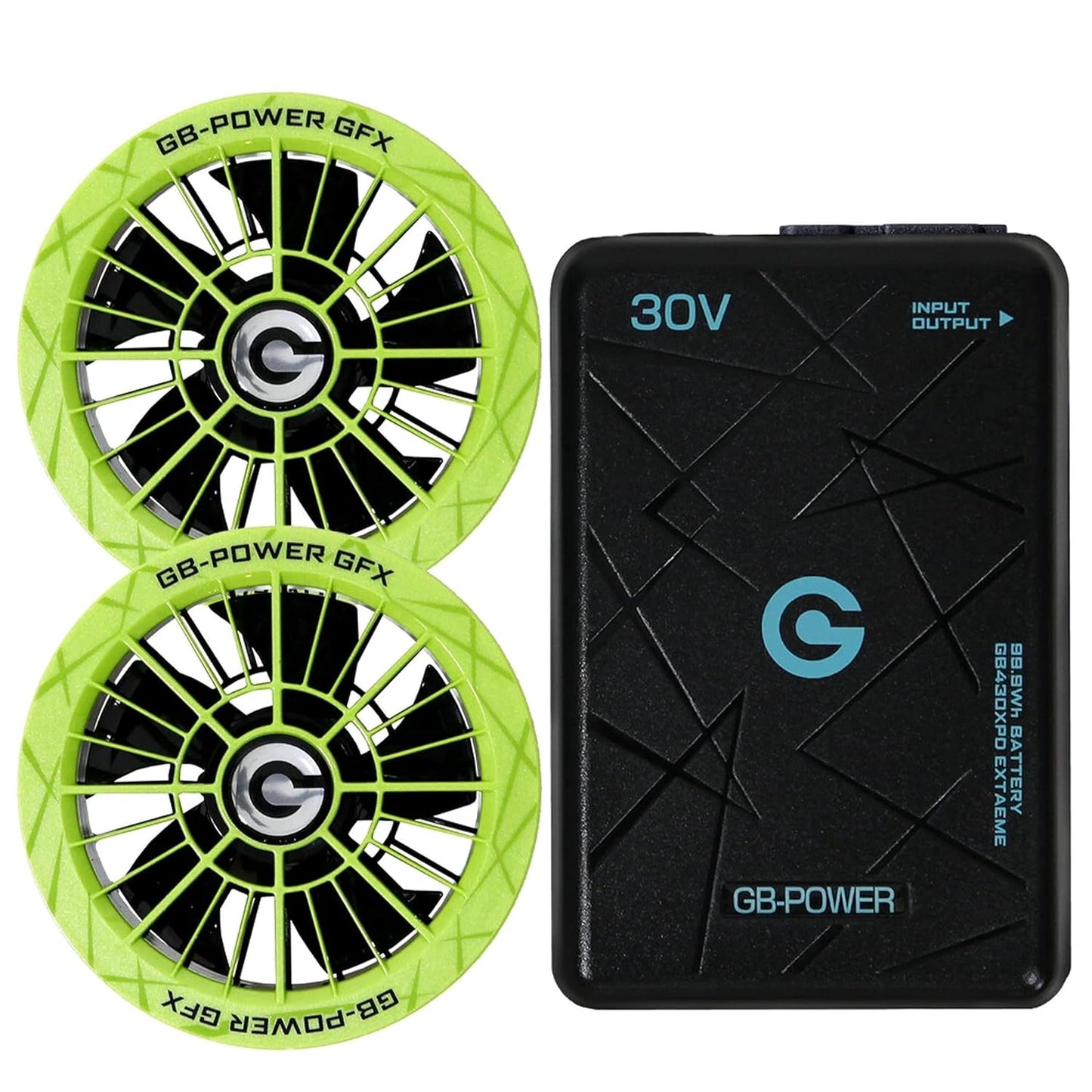 日本代購|GB-POWER 風扇與電池套裝 - 30V風扇+30V電池套裝 2026年模型|Amazon JP
