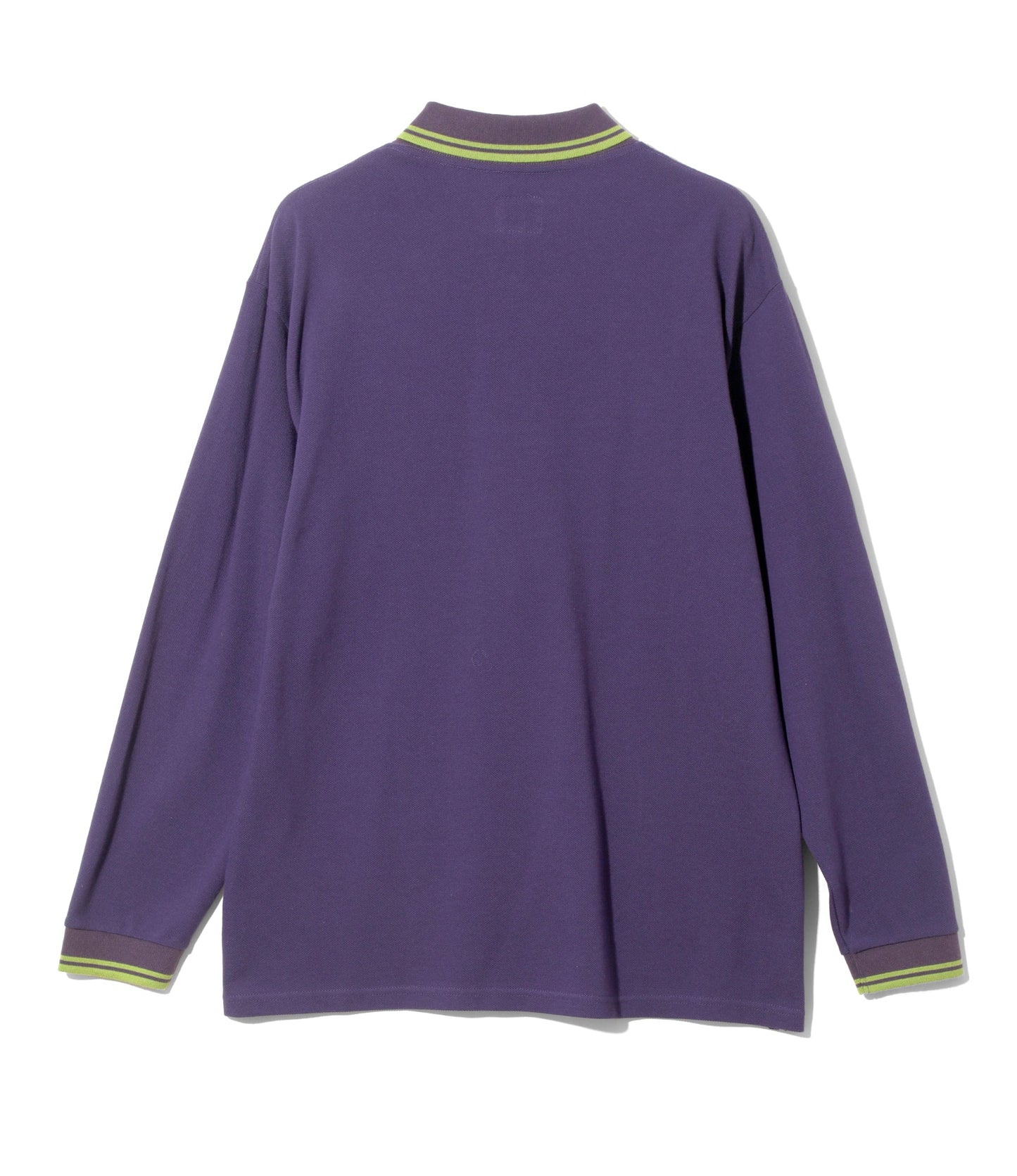 日本代購|NEPENTHES 長袖 polo 衫 - Shawl Collar L/S Polo - 棉質 Pique|NEPENTHES ONLINE STORE