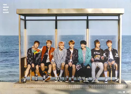 日本代購|防彈少年團 海報 - A2海報 BTS CD WINGS外傳:你永遠不會獨行|BigHit Entertainment