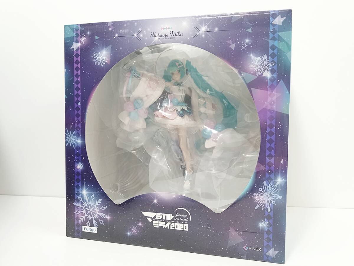 日本代購|FURYU 初音未來 模型 - マジカルミライ 2020 冬季祭典 1/7模型 開封中古|Auctions.yahoo