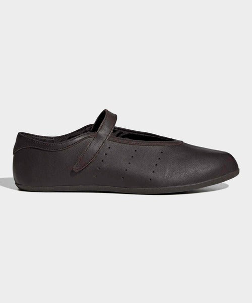 日本代購|阿迪達斯 鞋子 - STAN SMITH LO BALLET 黑色平底鞋 22.5cm|ZOZOTOWN