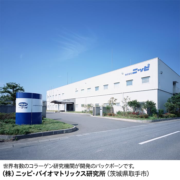 Low-molecular collagen powder|Nippon 100 (110g × 3 bags)|Tasteless and odorless, easy to dissolve, improves skin elasticity and health