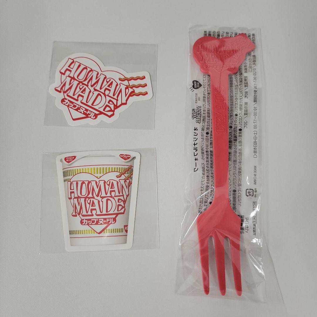 日本代購|カップヌードル ステッカー フォーク セット|Mercari