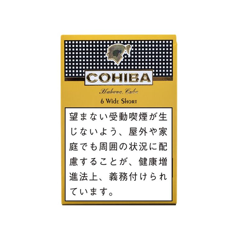 日本代購|COHIBA 雪茄 - Wide Short 雪茄 6支裝|COHIBA