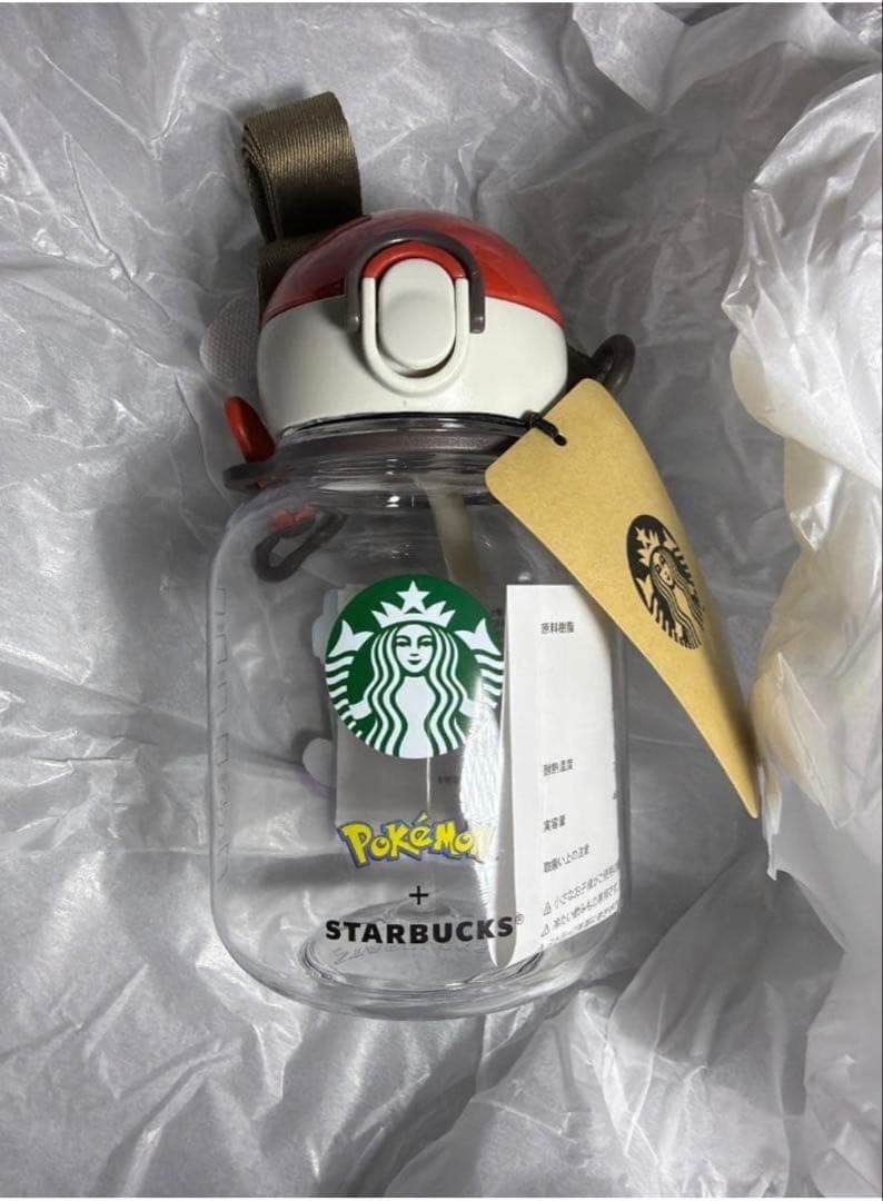 日本代購|寶可夢 隨身杯 - STARBUCKS 隨身杯附吊飾|Mercari