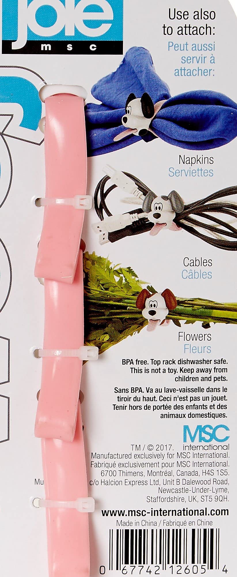 ANIMAL BAG TIE 可愛狗狗造型密封夾|食品保鮮 × 密封防潮|袋裝收納固定夾|6入組