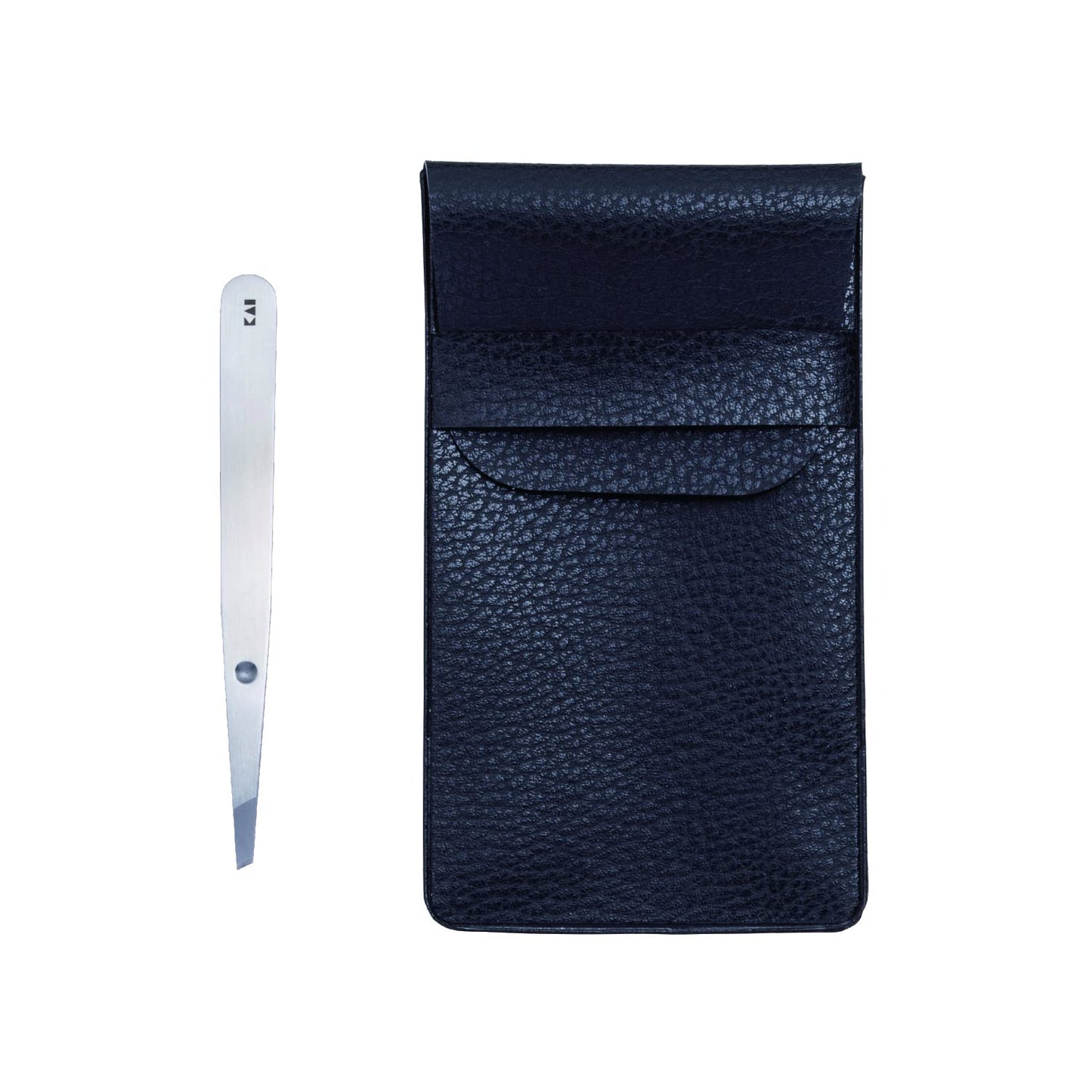 Kaiin KAI がっちりキャッチ毛抜き First oblique ピンセットキャップFUきマユKQ3215 can remove hair quickly and effectively. It is also equipped with a chuck cover specially designed for eyebrows, making it easy to carry.