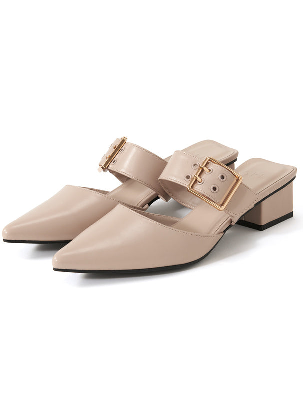 日本代購|GRL 鞋子 - 尖頭涼鞋 GRL【象牙色 / 22.5cm】|GRL