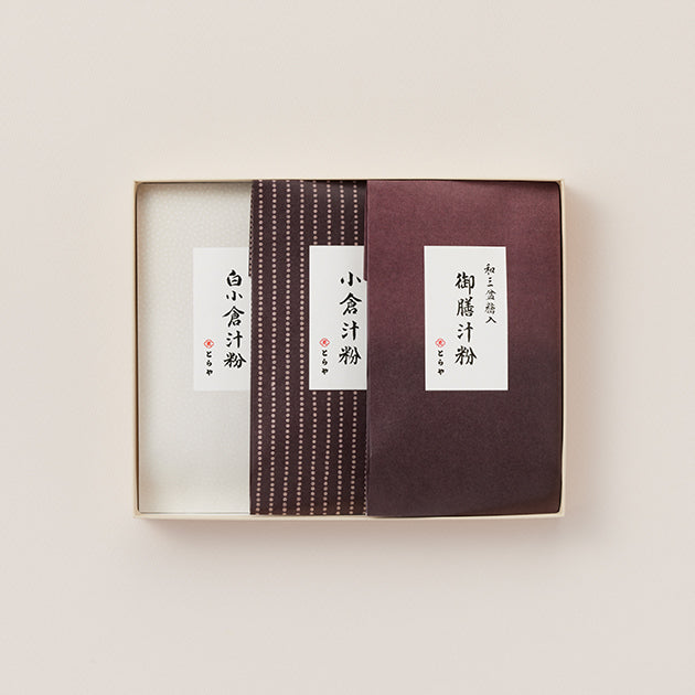 虎屋和三盆糖入紅豆湯3袋入(冬)