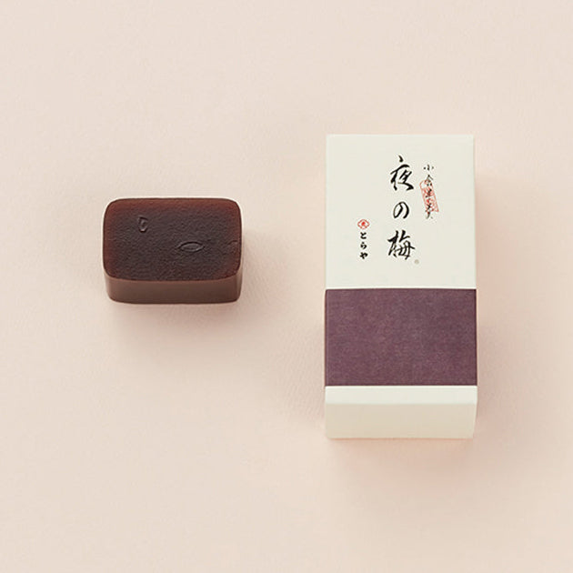 虎屋中形羊羹 夜之梅